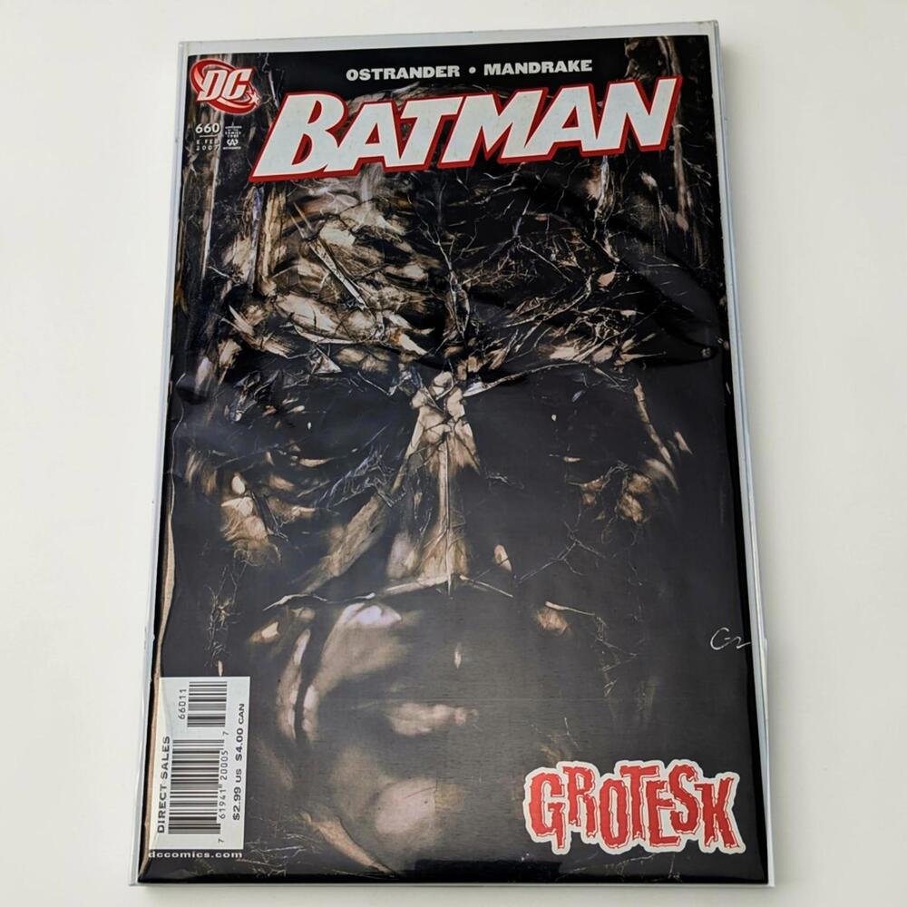 DC Comics Batman #660 Grotesk Feb 2007 - John Ostrander Tom Mandrake VF